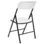 Voir la diapositive 5 : VIDAXL Chaises de jardin pliables lot de 4 PEHD Blanc