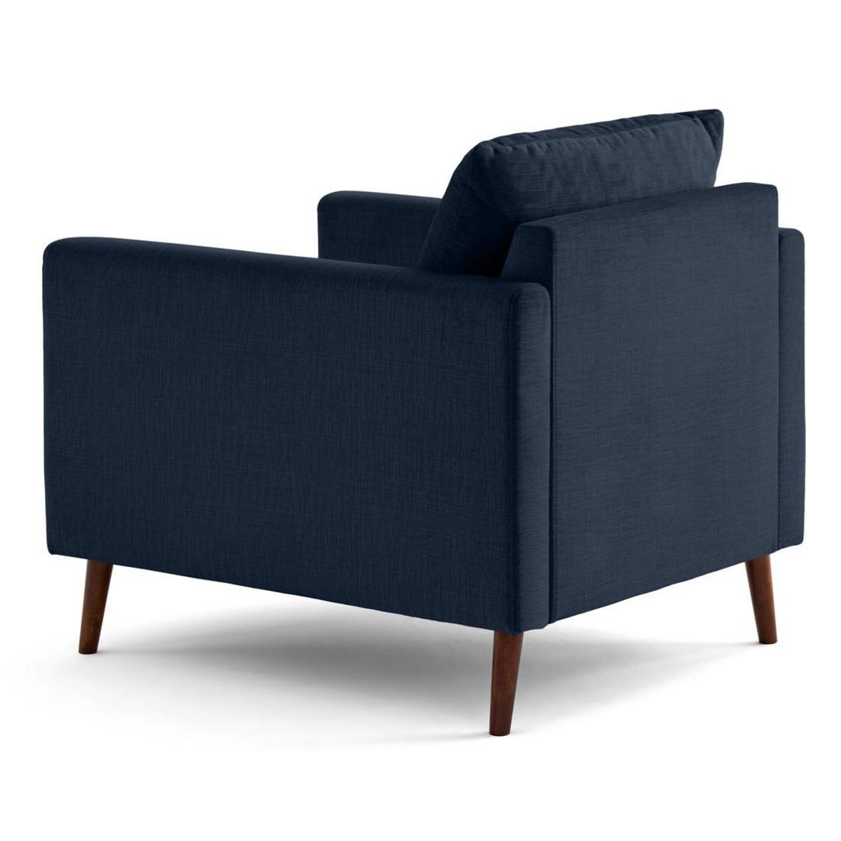 LISA DESIGN Ostrava - fauteuil en velours pieds en bois