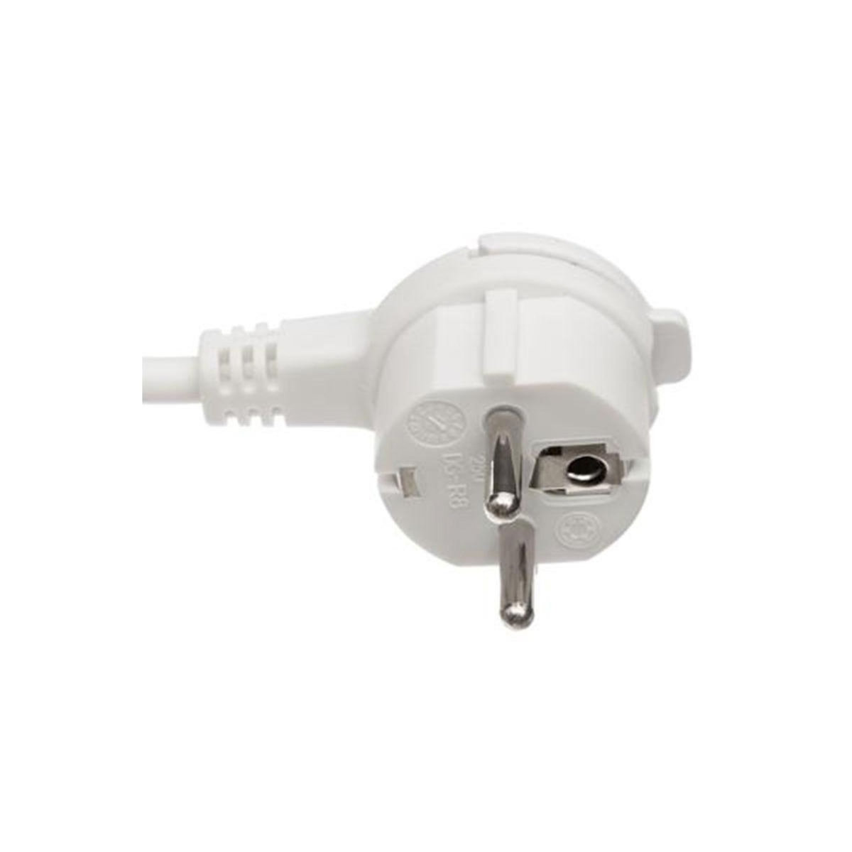 SMART SYSTEM Multiprise 5 Prises  2 USB  100cm Blanc