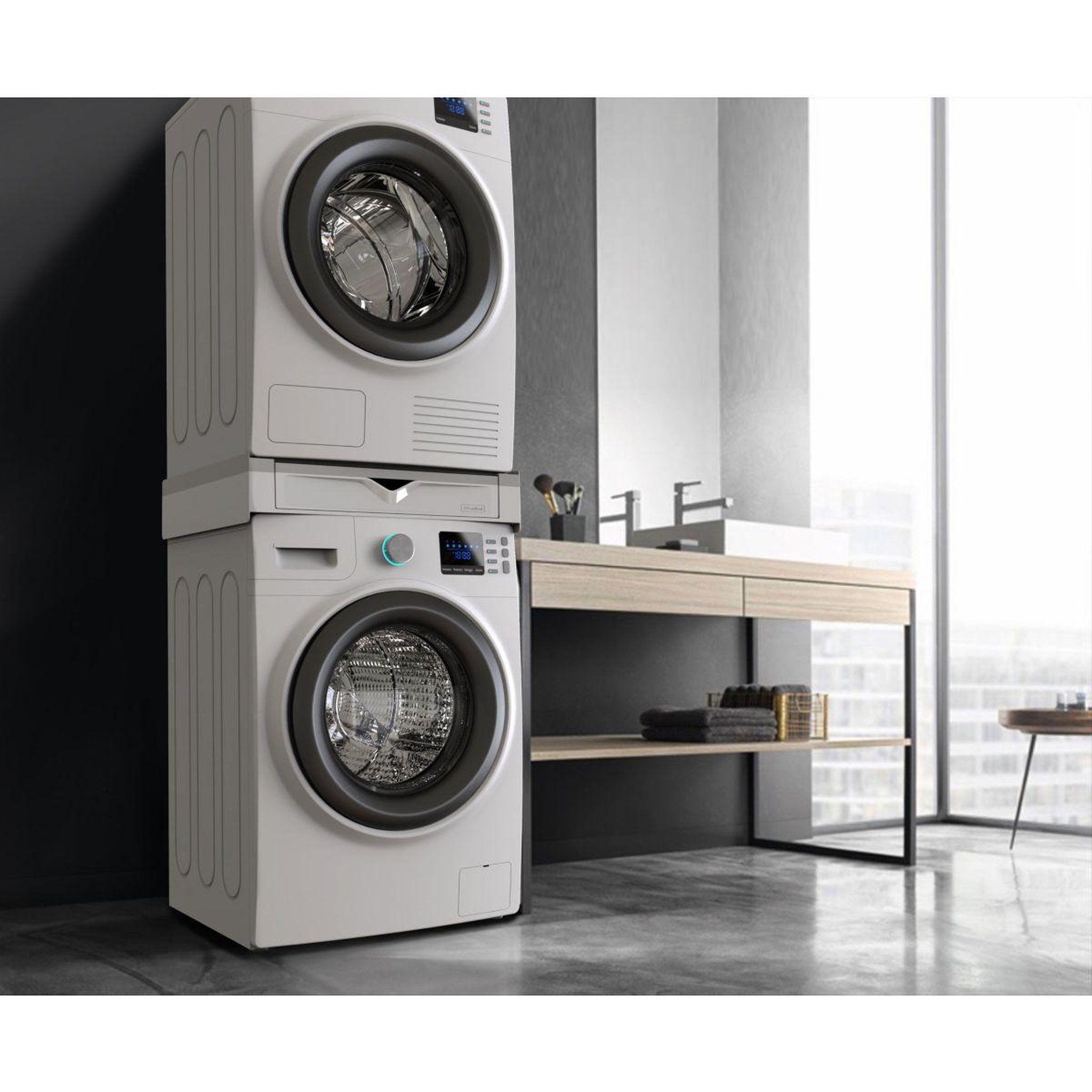 Voir la diapositive 4 : Meliconi Kit de superposition base torre duo