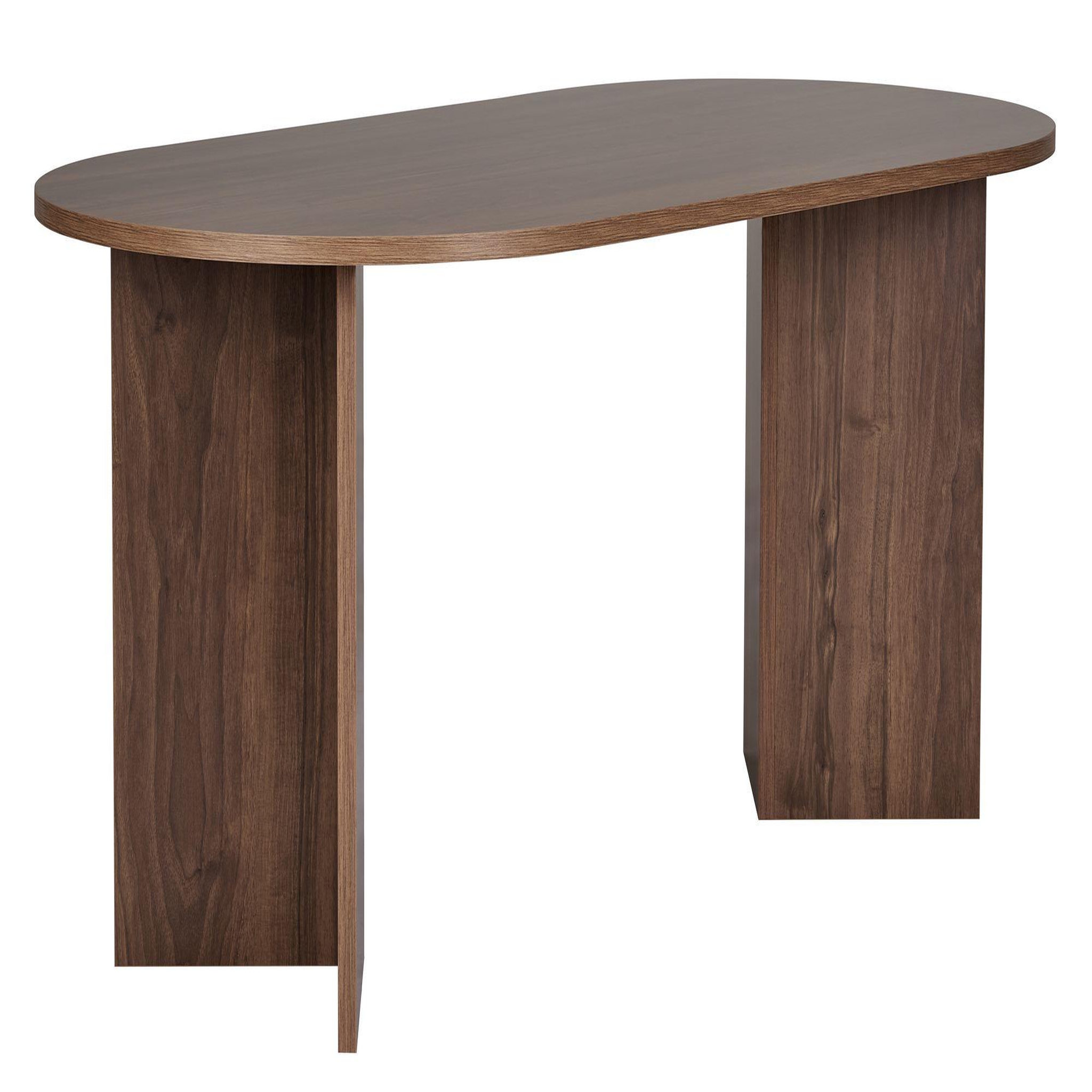 Voir la diapositive 4 : Habitat et Jardin Table à manger en bois  Sablin  180 x 90 x 75 cm - Noyer