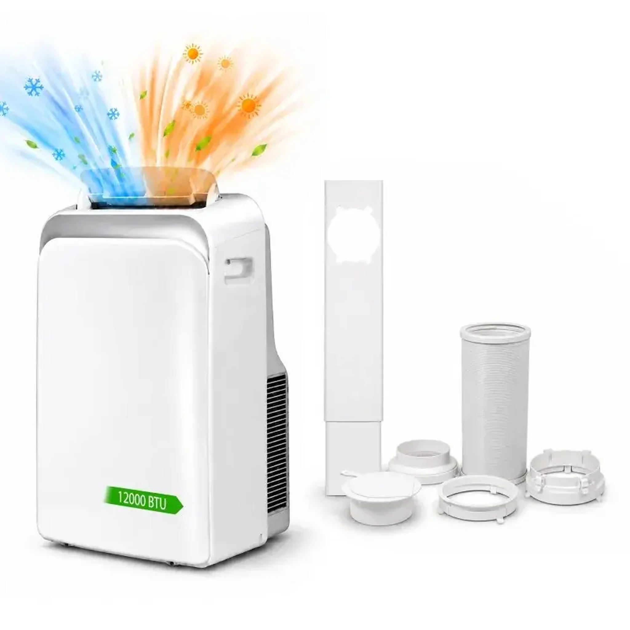 Climatiseur Mobile - 12000 Btu - Froid Et Chaud