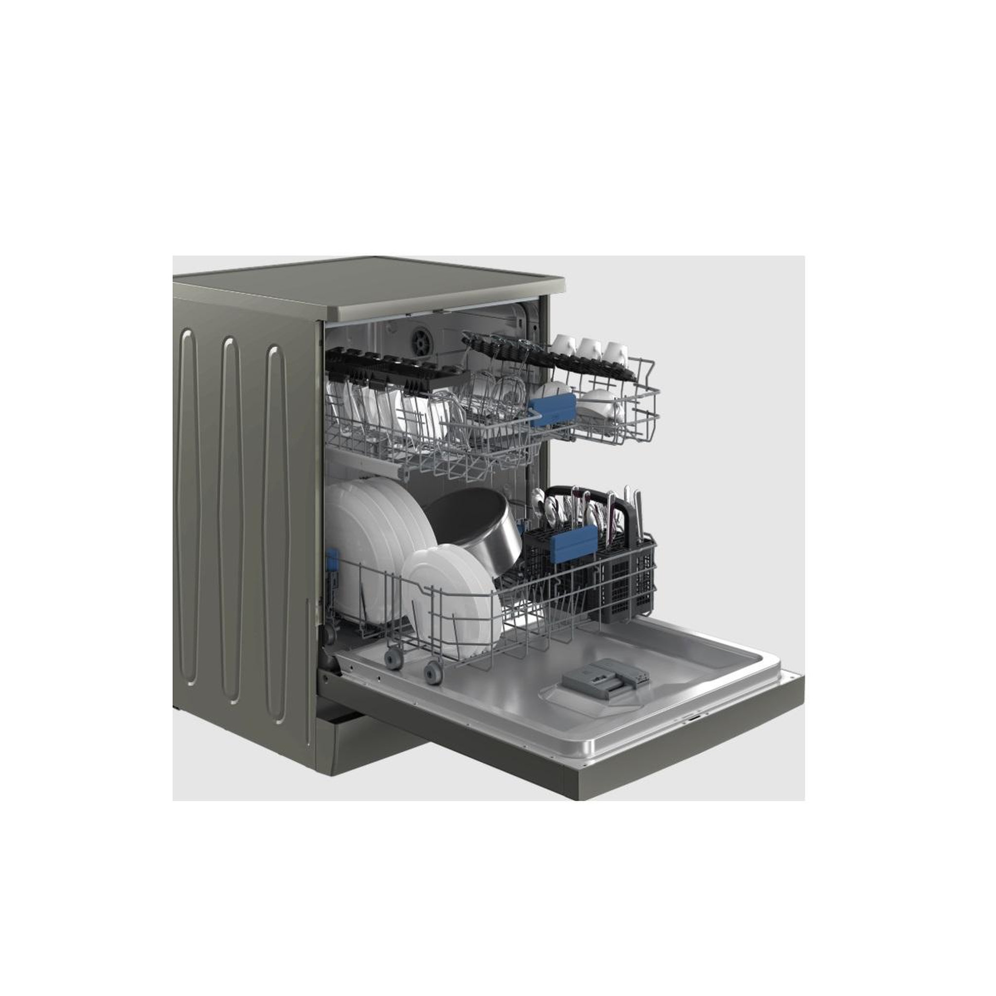 Voir la diapositive 5 : Beko Lave-vaisselle 60cm 14 couverts 42db - bdfn26443g