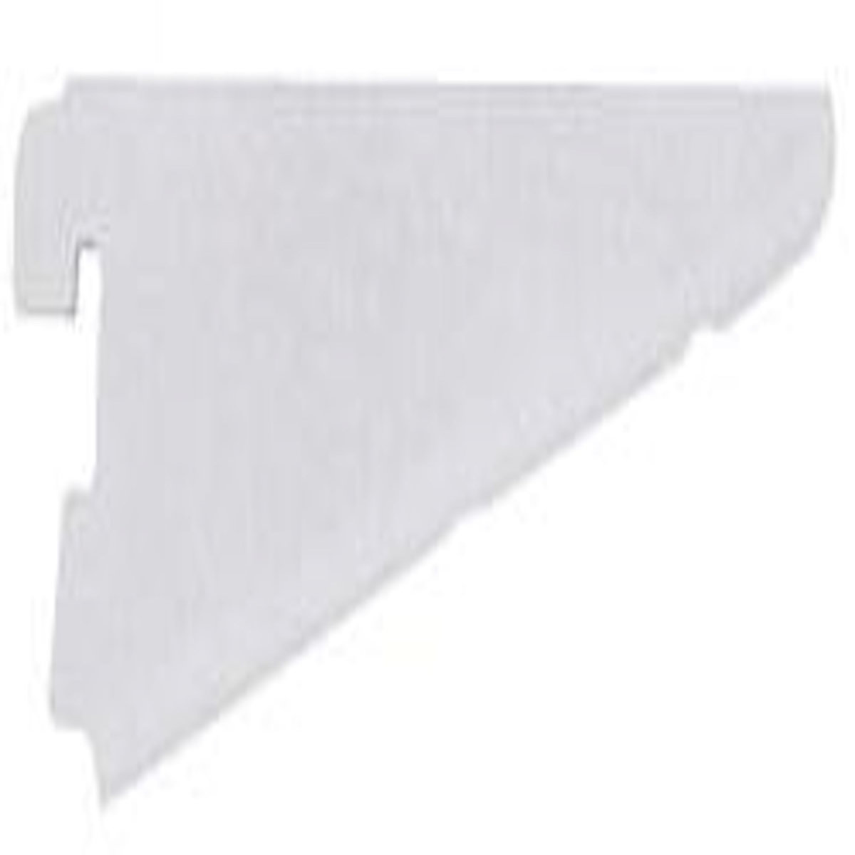 OUTIFRANCE Console droite blanche 320 mm