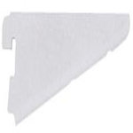 OUTIFRANCE Console droite blanche 320 mm