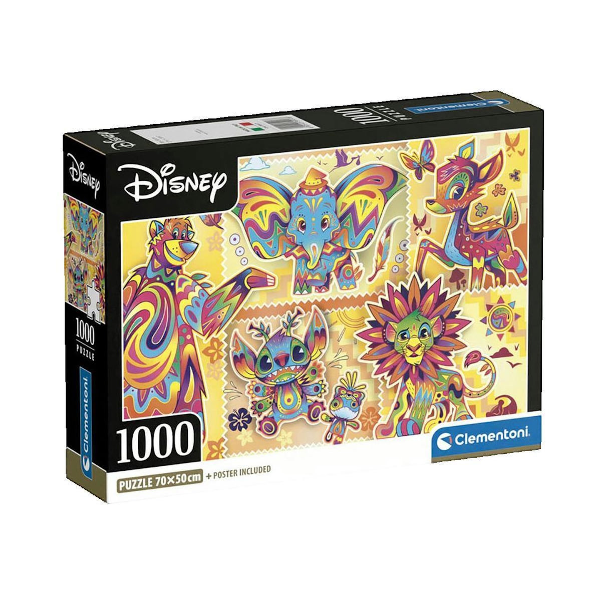 CLEMENTONI Puzzle Clementoni Compact 1000 pièces Disney Classics