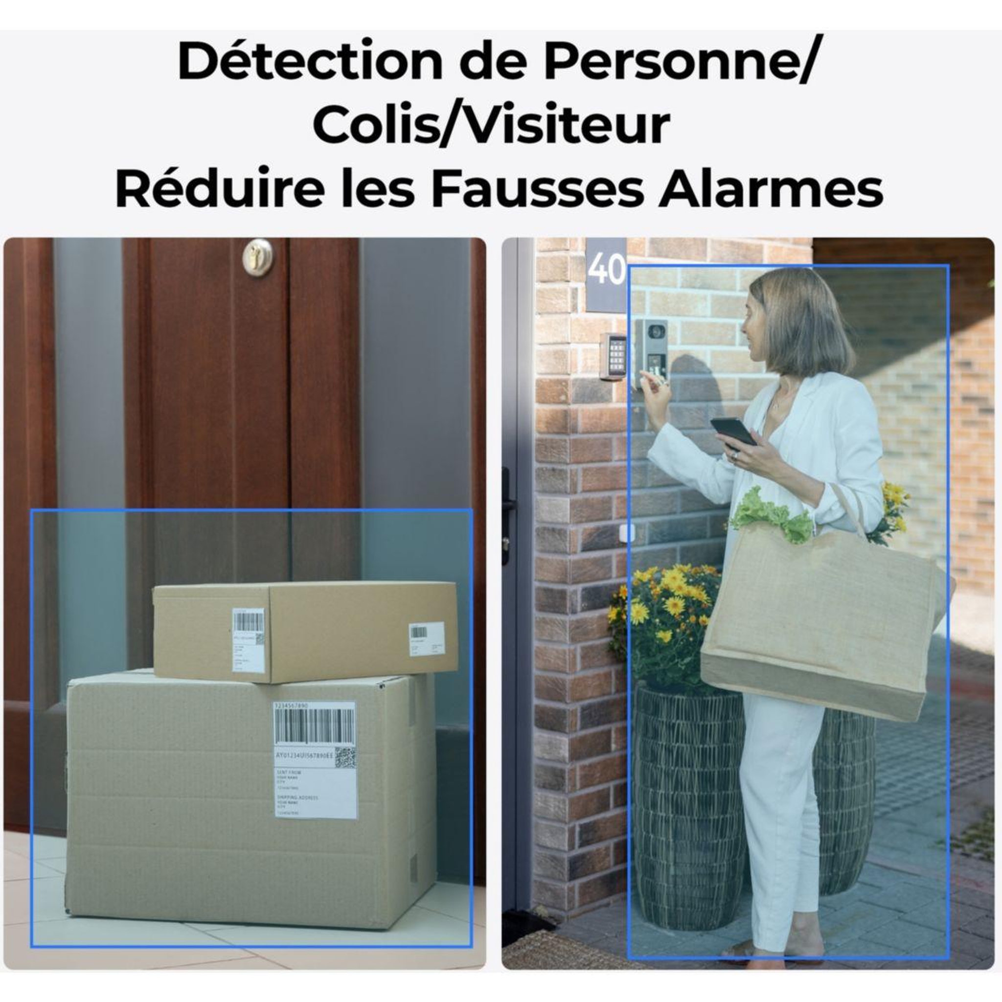 Voir la diapositive 5 : REOLINK Sonnette connectée D340W Noir