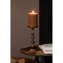 Voir la diapositive 3 : Paris Prix Bougeoir Vintage  Luz  25cm Bronze
