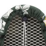 FIVE Housse à repasser 5 couches imprimé tropical - vert et noir