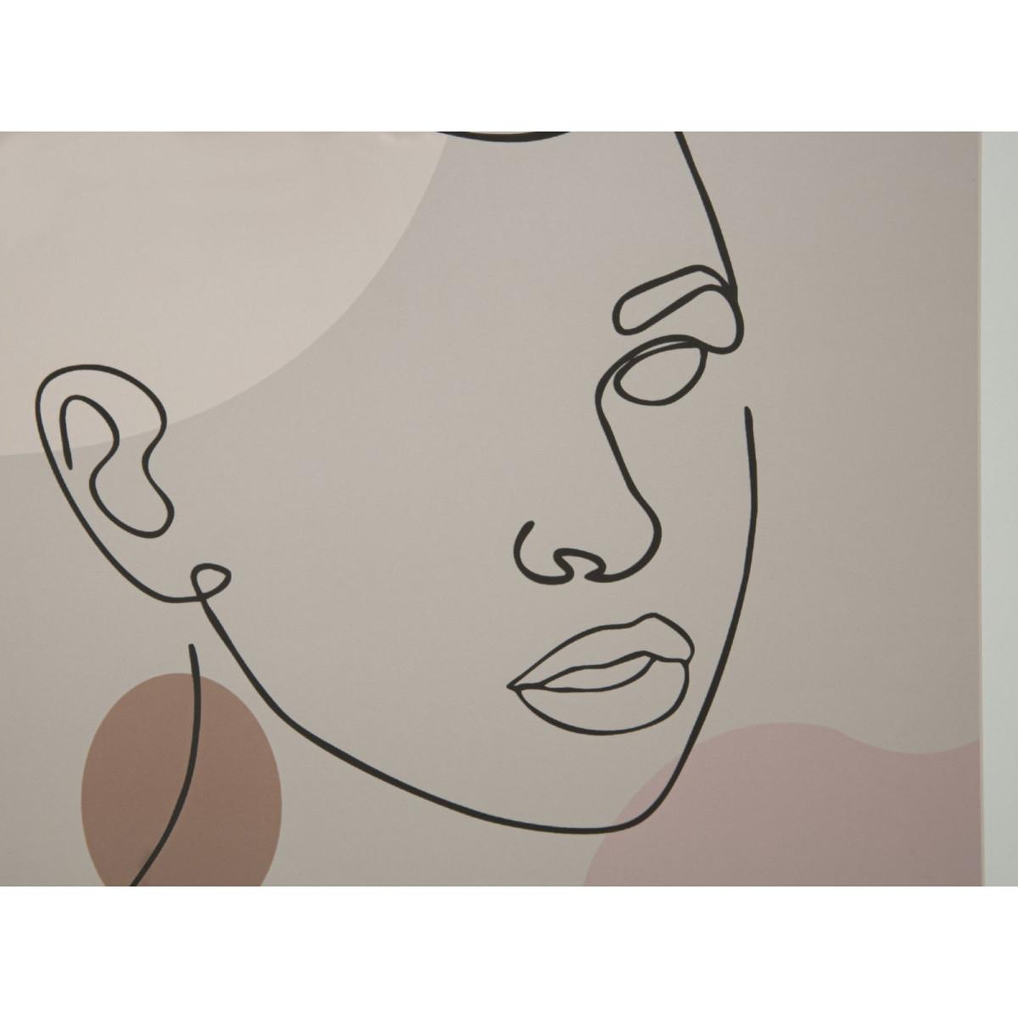 Voir la diapositive 2 : Paris Prix Cadre déco  visage  35x47cm multicolore
