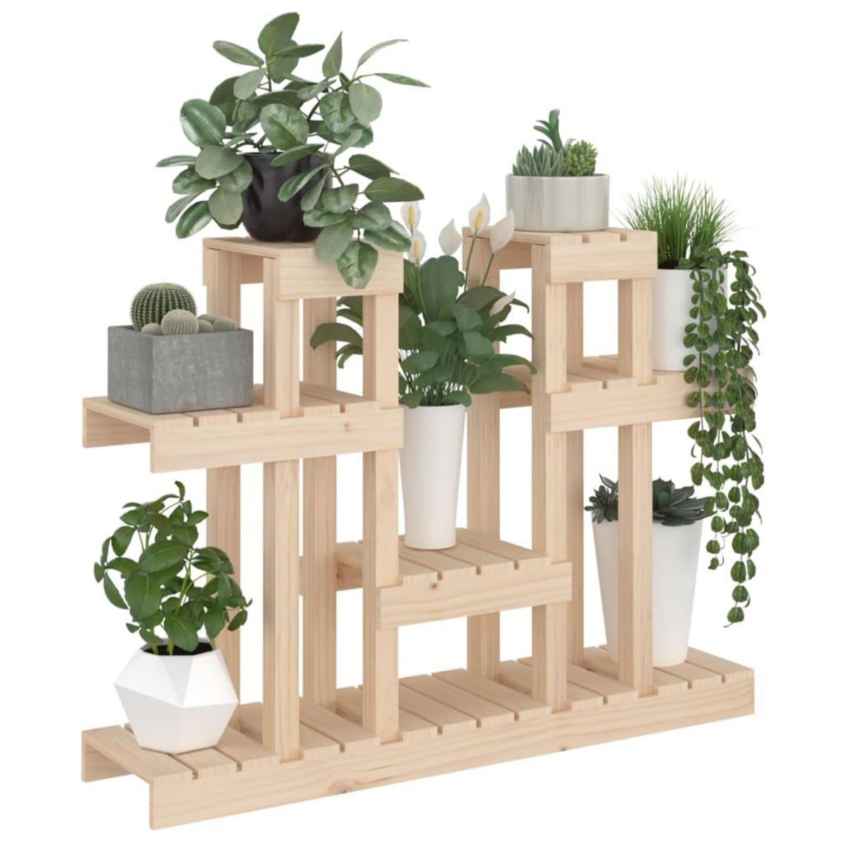 VIDAXL Support a plantes 104,5x25x77,5 cm Bois massif de pin