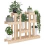 Voir la diapositive 4 : VIDAXL Support a plantes 104,5x25x77,5 cm Bois massif de pin