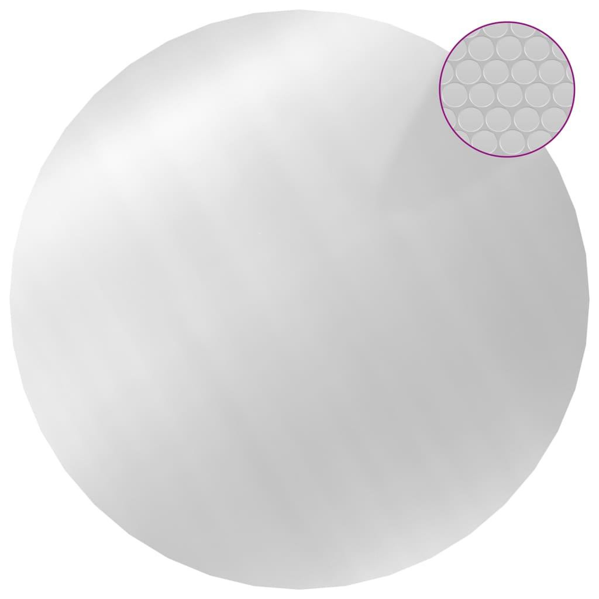 Voir la diapositive 3 : VIDAXL Couverture de piscine Argente 417 cm PE