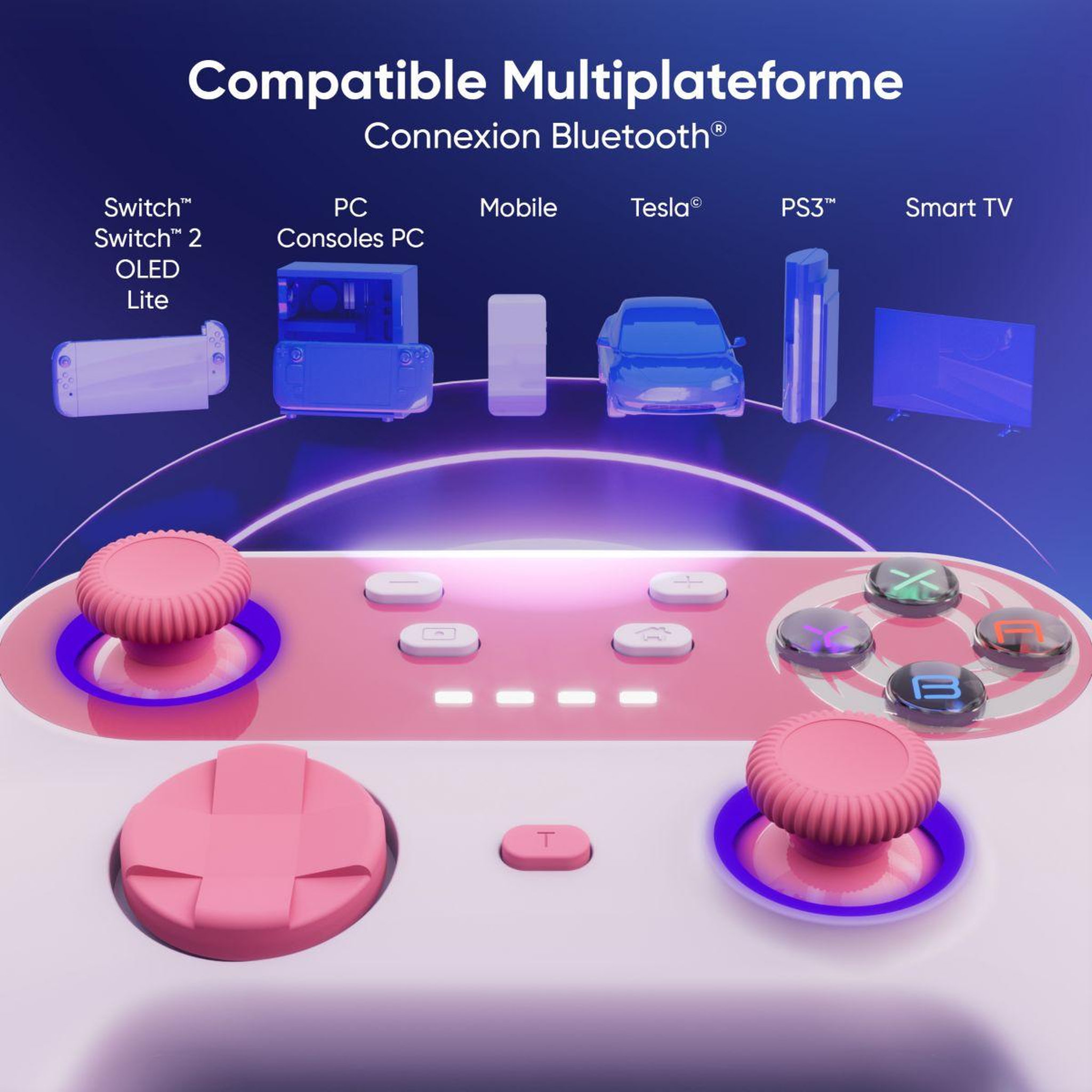 Voir la diapositive 4 : ONIVERSE Manette walli candy rose