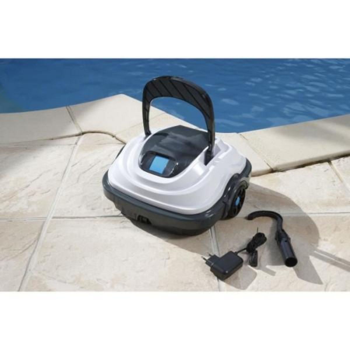 Ubbink Robot nettoyeur a batterie de piscine UBBINK - Robotclean Accu XS - nettoyage fond pour toutes piscines