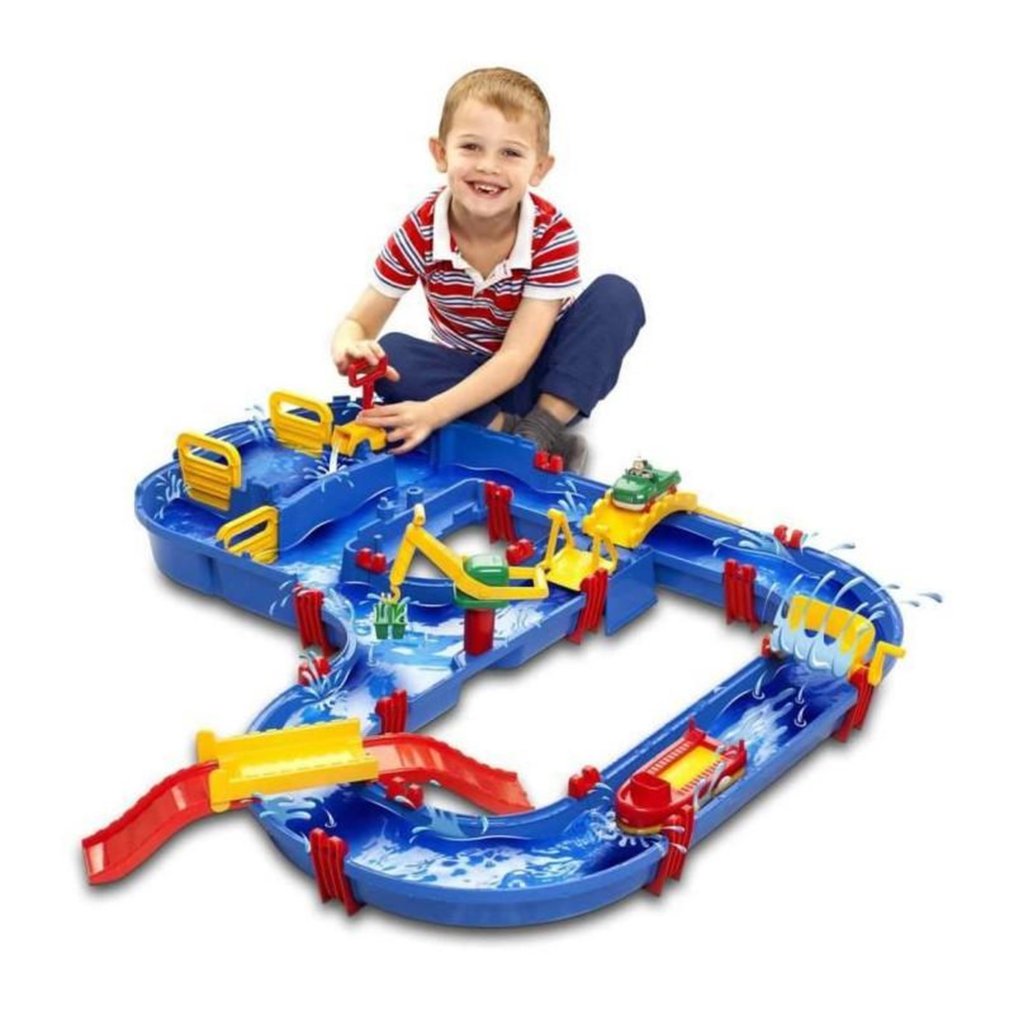 Voir la diapositive 2 : Aquaplay AQUAPLAY Circuit Aquatique Mega Bridge
