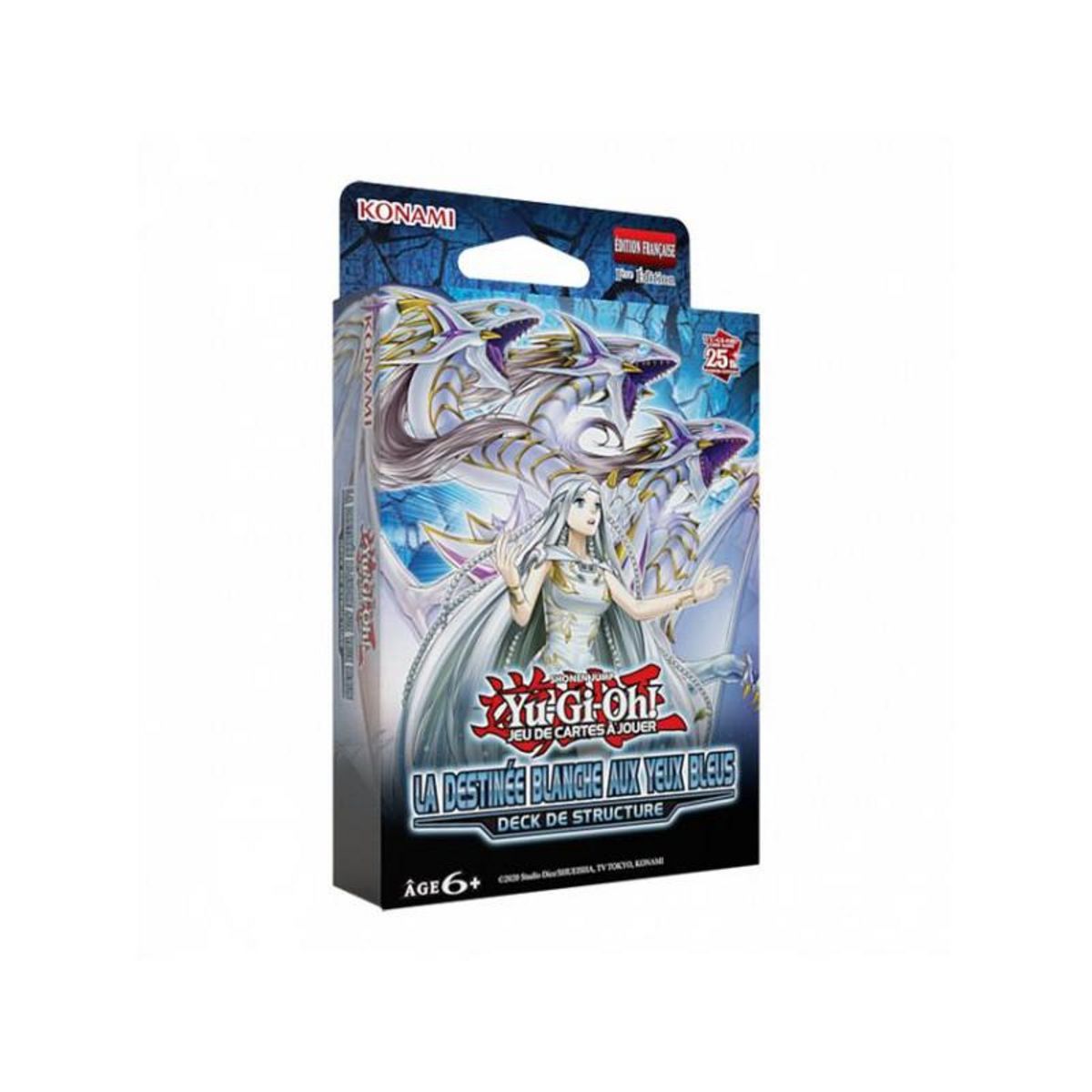 Konami Carte à collectionner Konami Deck de structure Yu Gi Oh! La Destinée Blanche aux yeux bleues