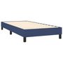 Voir la diapositive 4 : VIDAXL Sommier a lattes de lit avec matelas Bleu 80x200 cm Tissu