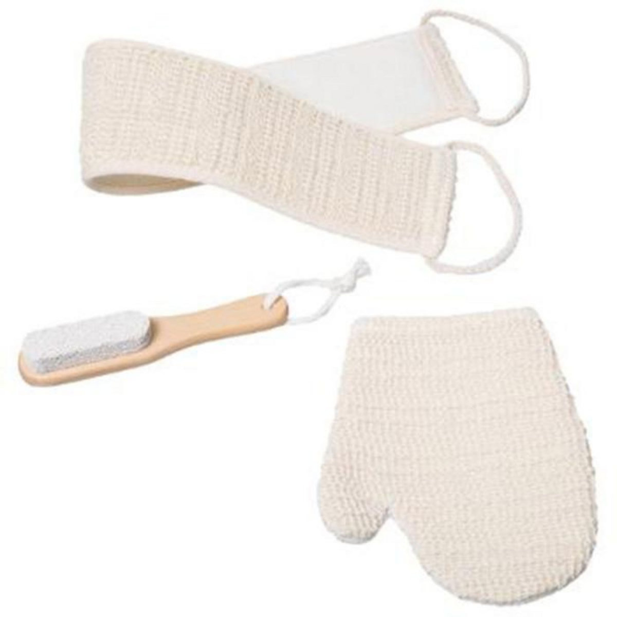 Body beauty Coffret Beauté 3 Pièces  Exfoliation  58cm Naturel