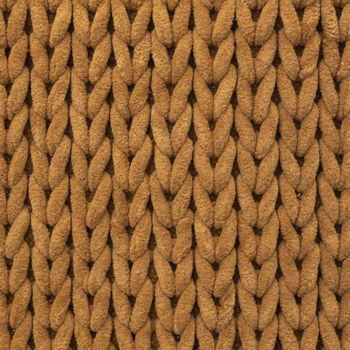 FIVE Tapis de Salle de Bain  Tissé Épais  50x120cm Moutarde