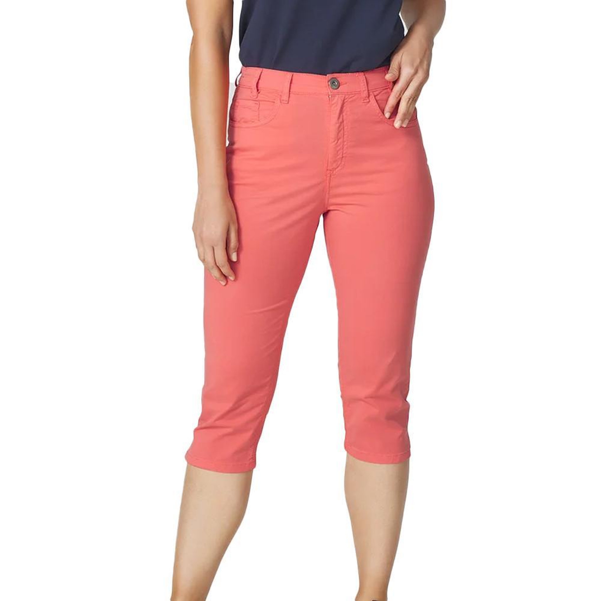 Voir la diapositive 1 : TBS Pantacourt Corsaire Corail Femme TBS SANTACOR