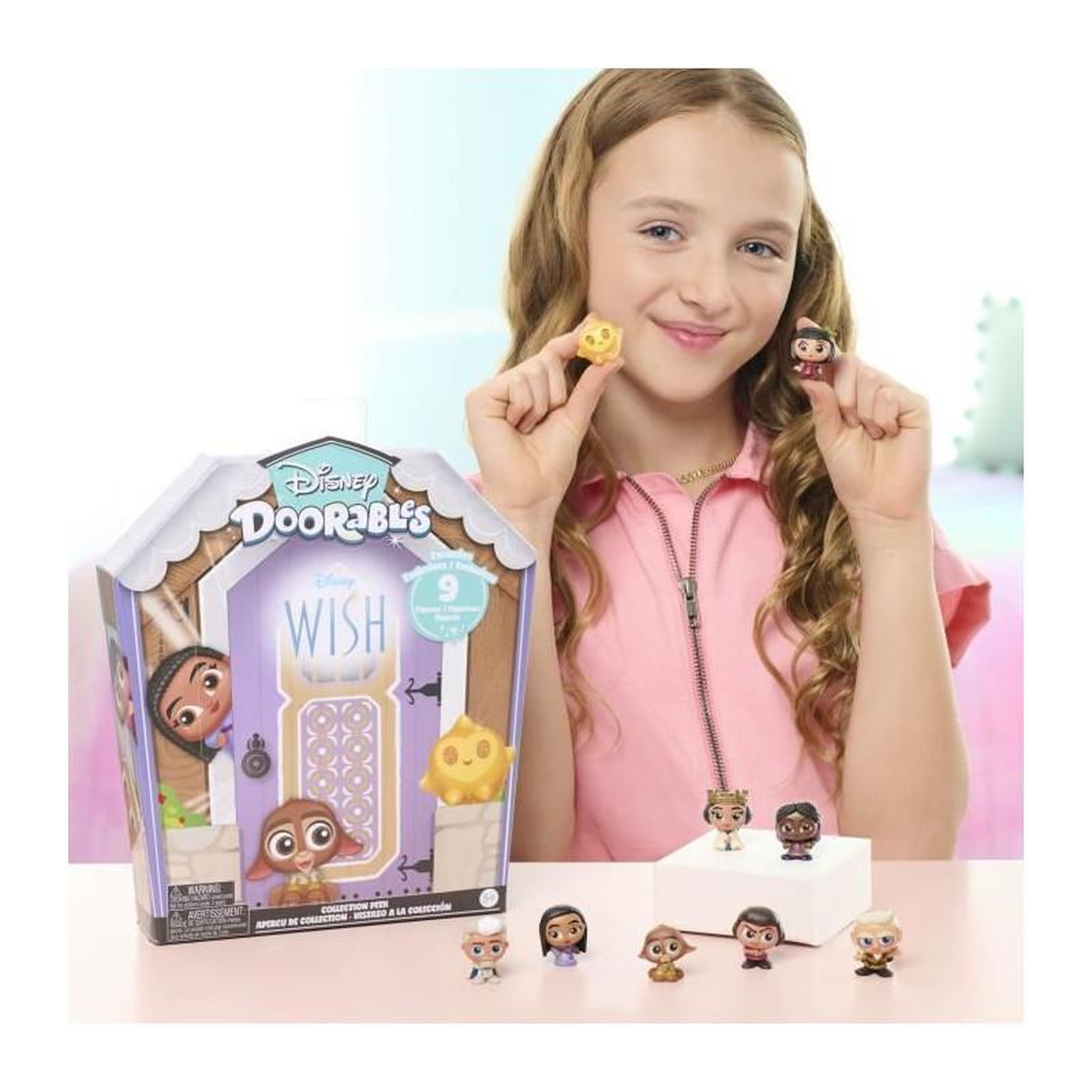 Voir la diapositive 4 : DISNEY Figurines a collectionner - DISNEY - Coffret Collector Wish - 9 figurines exclusives dont 1 rare