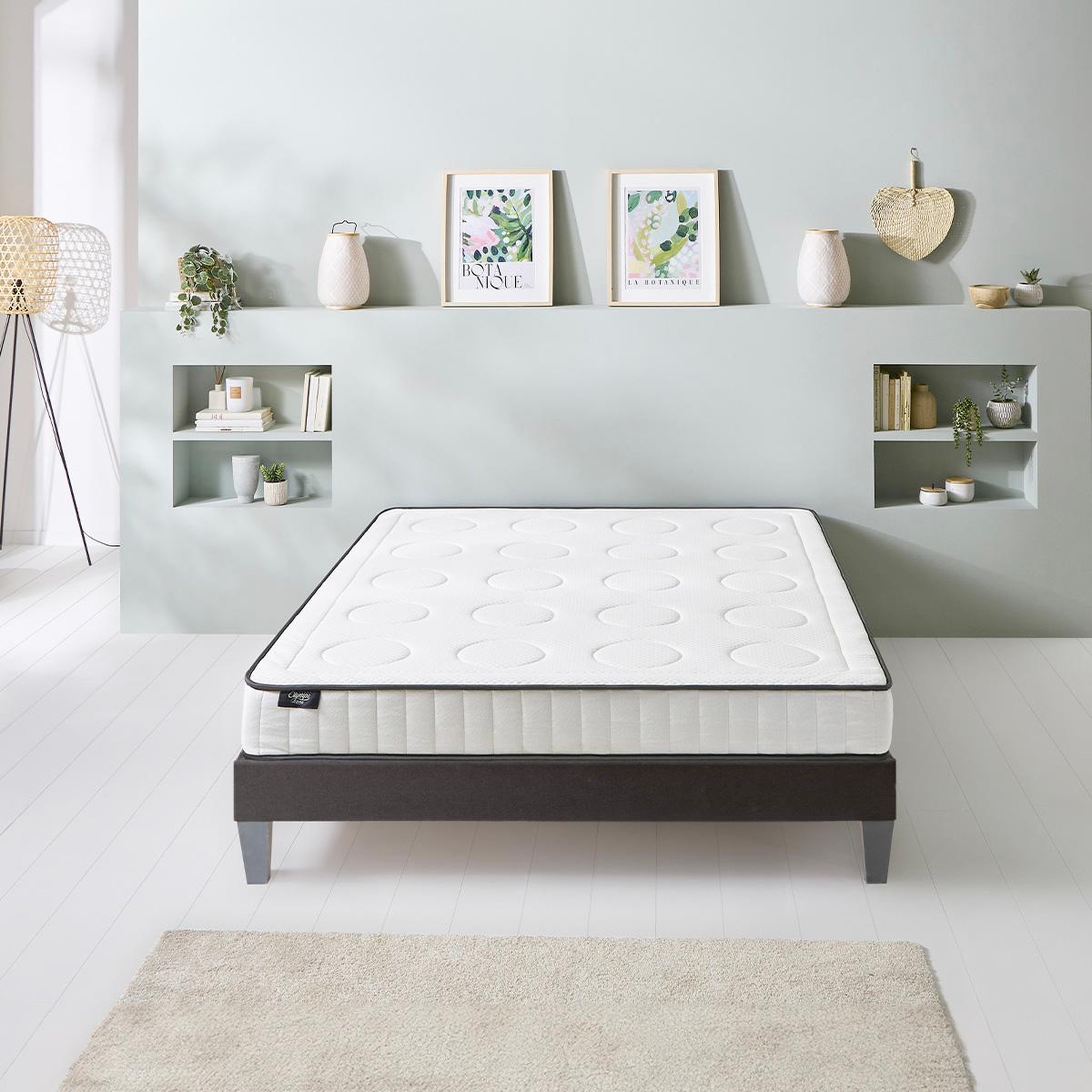Voir la diapositive 2 : OLYMPE LITERIE Olympe literie | matelas cristal | mousse avec mémoire de forme