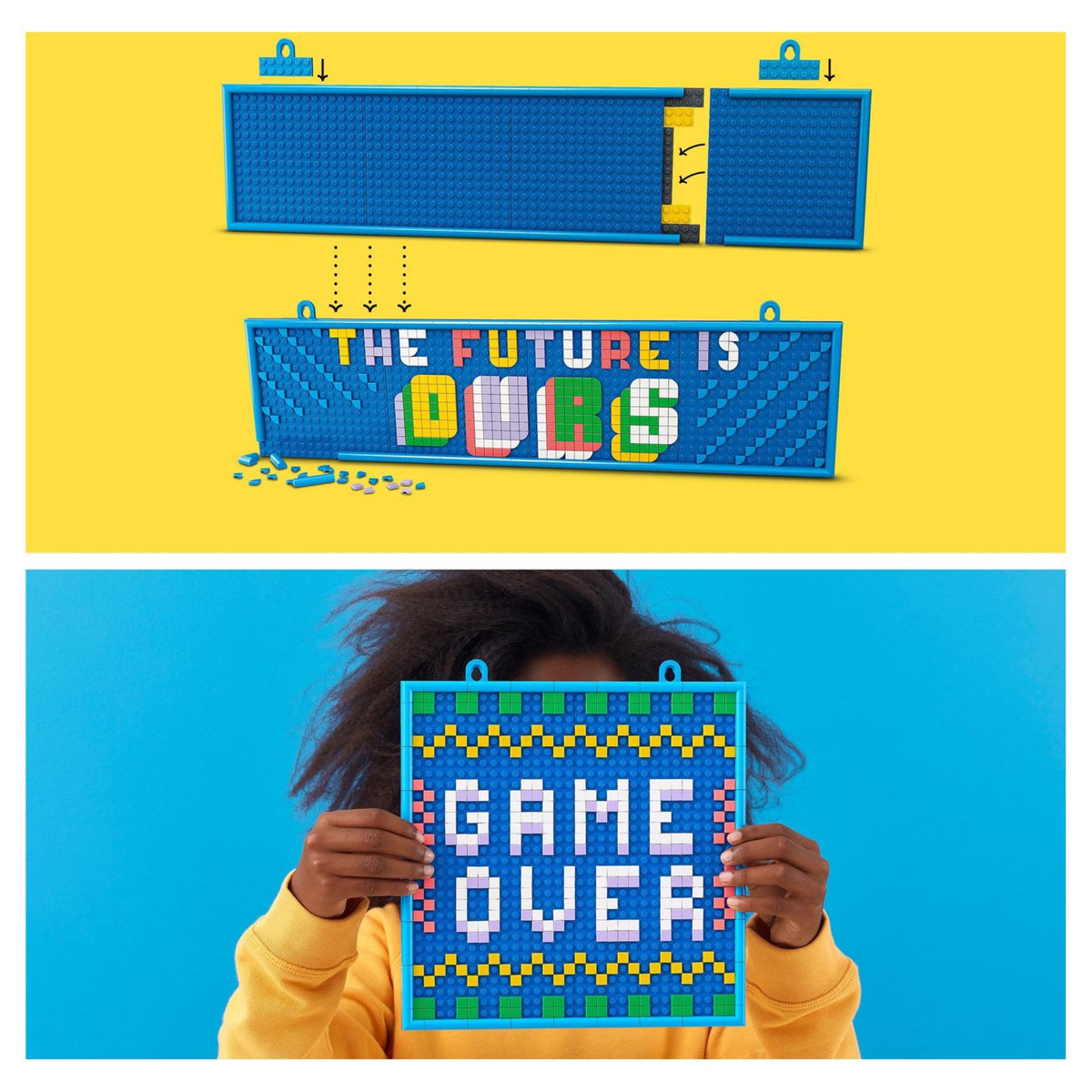 LEGO DOTS 41952 Le Grand Tableau à Messages, Décoration et Activité Créative