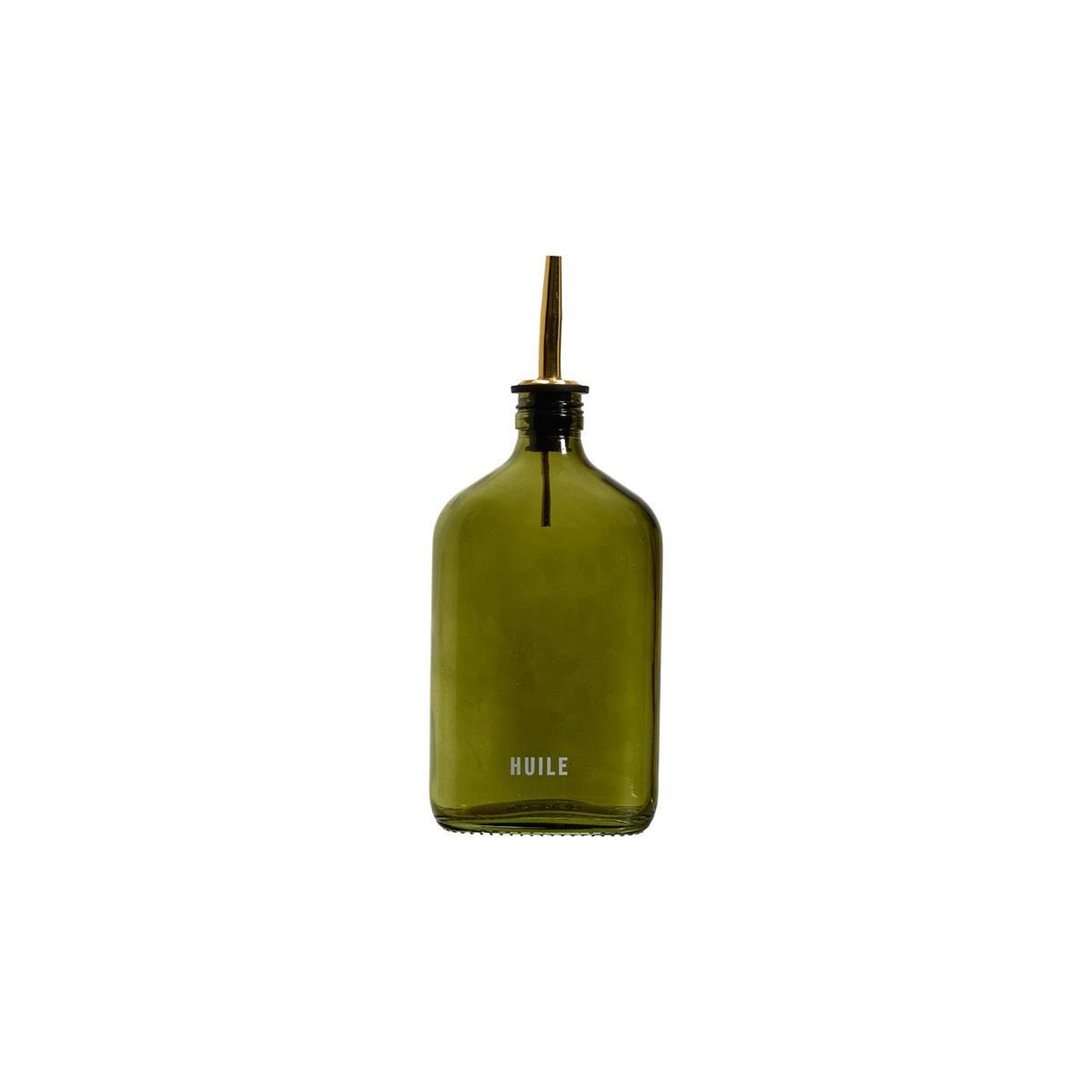 The Home Deco Factory Huilier en verre  heritage  30cl vert