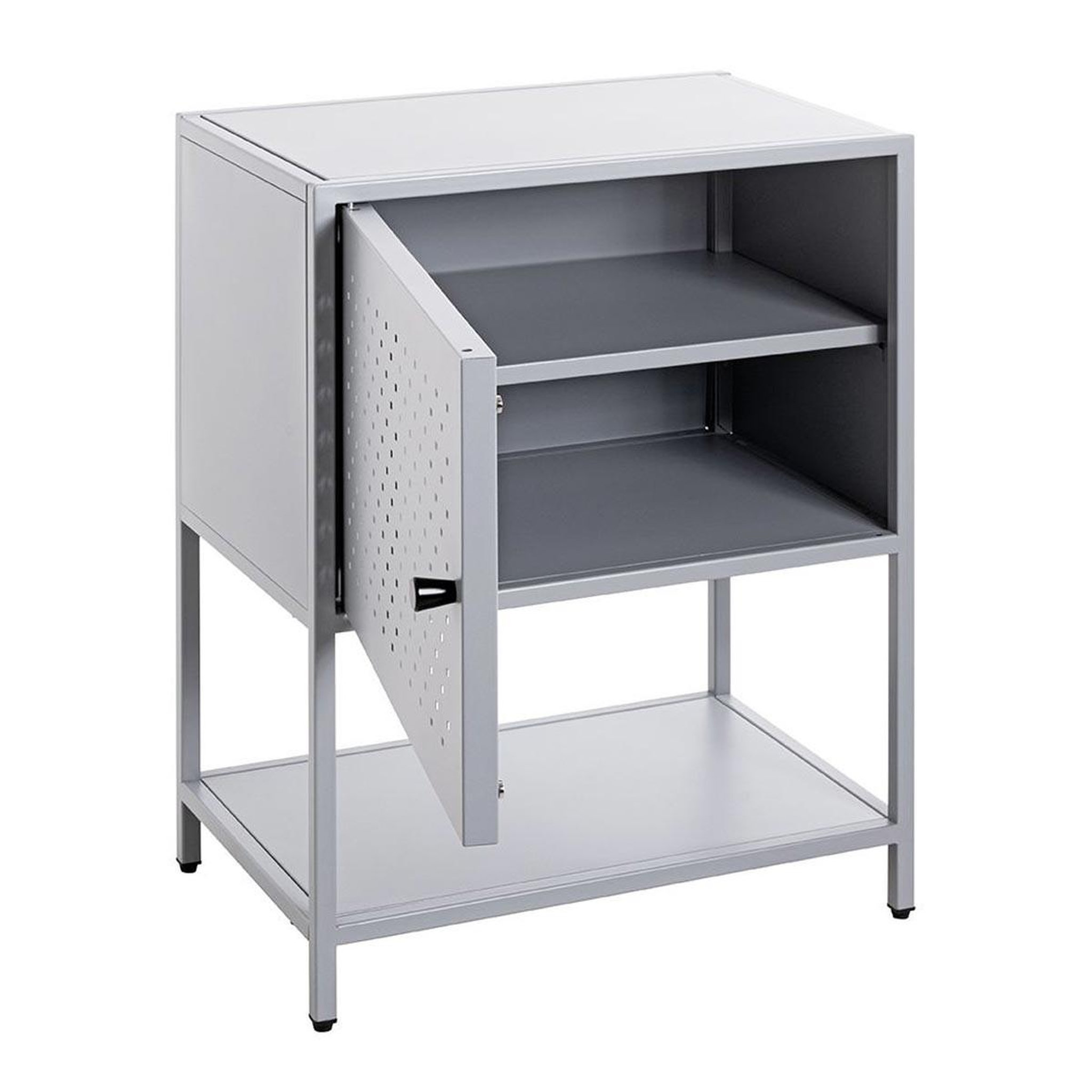 Voir la diapositive 3 : Paris Prix Table de chevet design  boston  60cm gris