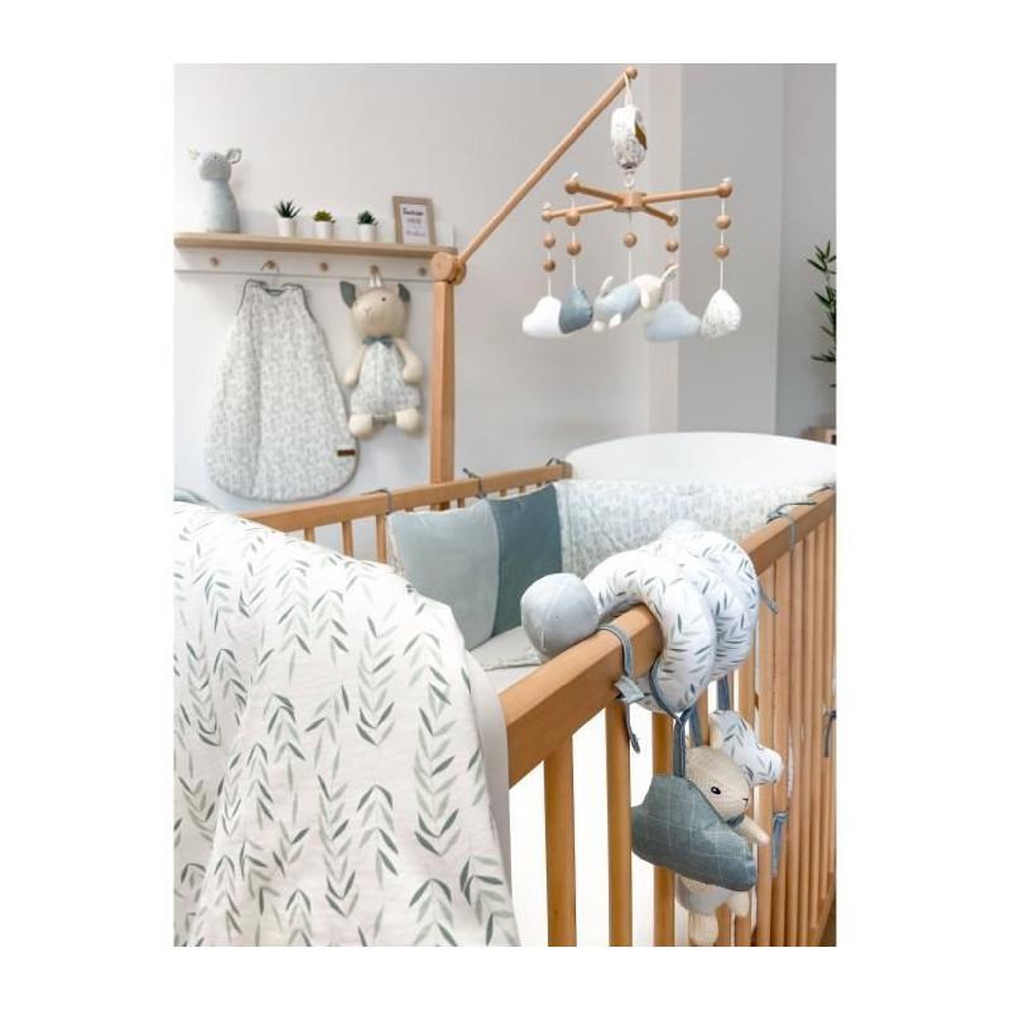 Voir la diapositive 3 : DOMIVA Matelas a langer + Housse avec 1 éponge imperméable - DOMIVA - FILOU