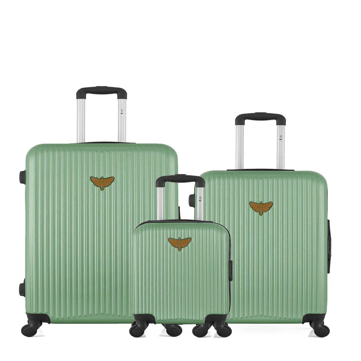 LES P'TITES BOMBES LPB LPB LUGGAGE - LOT DE 3 - Valises grand format, weekend et cabine XXS AGATA