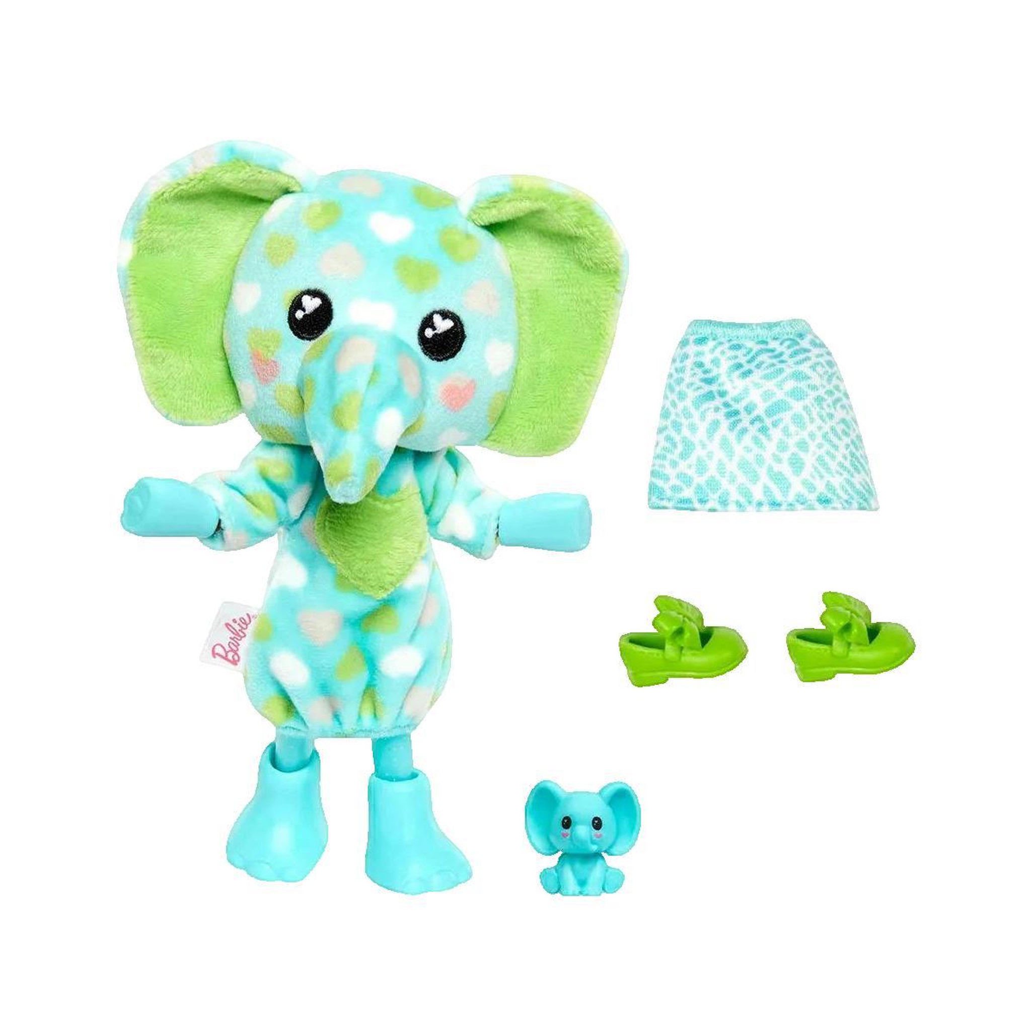 Voir la diapositive 3 : BARBIE Poupée Barbie Cutie Reveal Jungle avec costume d'éléphant multicolore
