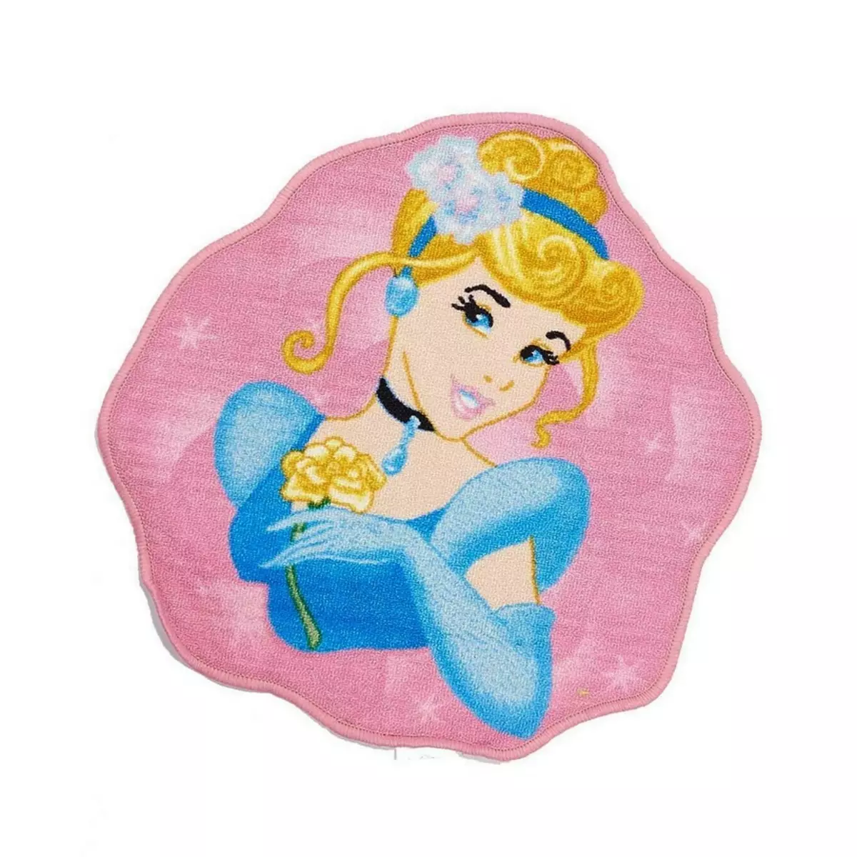  Tapis enfant Cendrillon Disney 67 x 67 cm Princesse