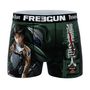 Voir la diapositive 4 : FREEGUN Lot de 3 boxers homme Attack On Titan