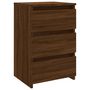 Voir la diapositive 4 : VIDAXL Tables de chevet 2pcs Chêne marron 40x35x62,5cm Bois ingénierie