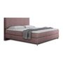 Voir la diapositive 3 : BEST MOBILIER Rafaela - lit boxspring - 180x200 - coffres et surmatelas inclus - en velours