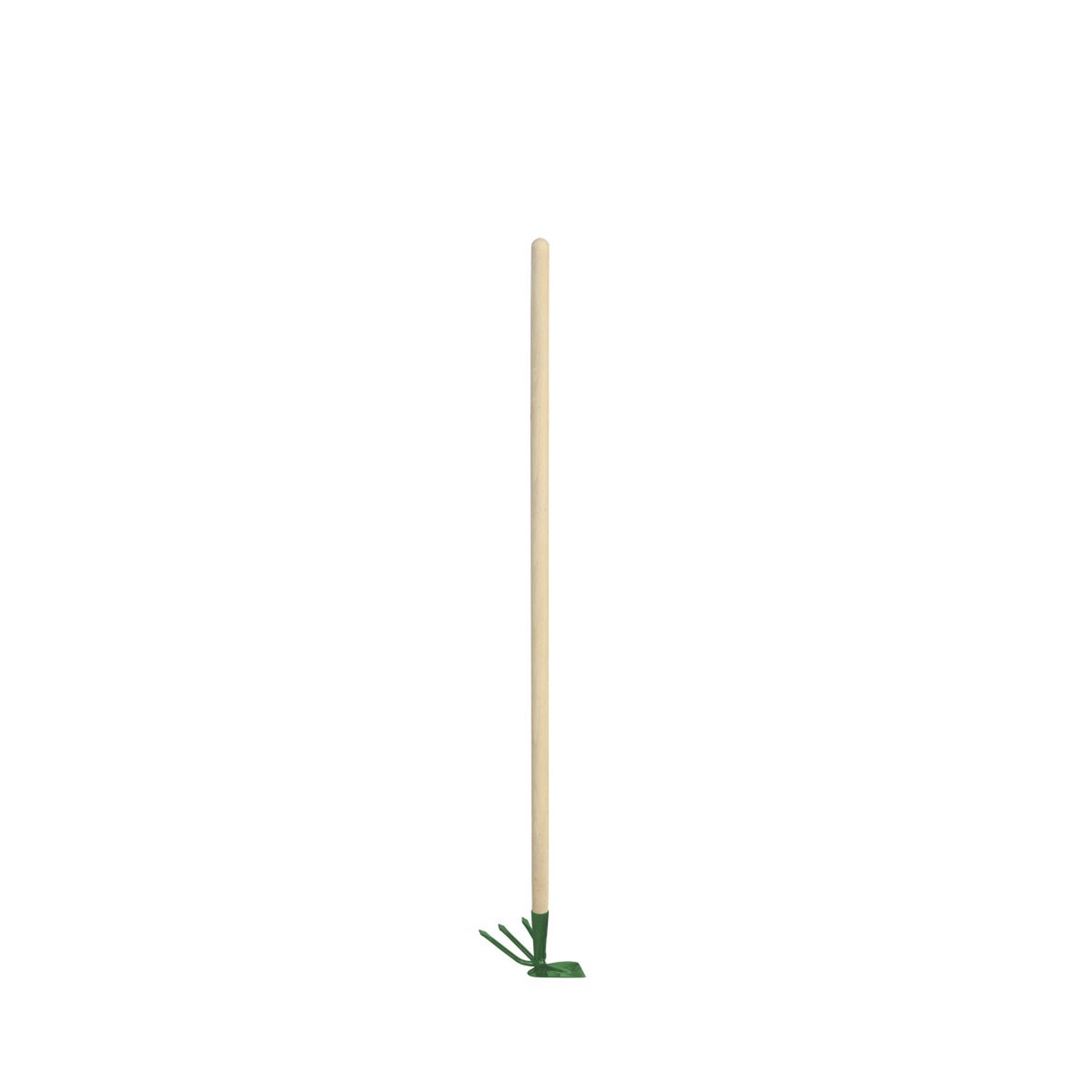 Voir la diapositive 2 : GARDENSTAR Serfouette en bois et acier - 110 cm