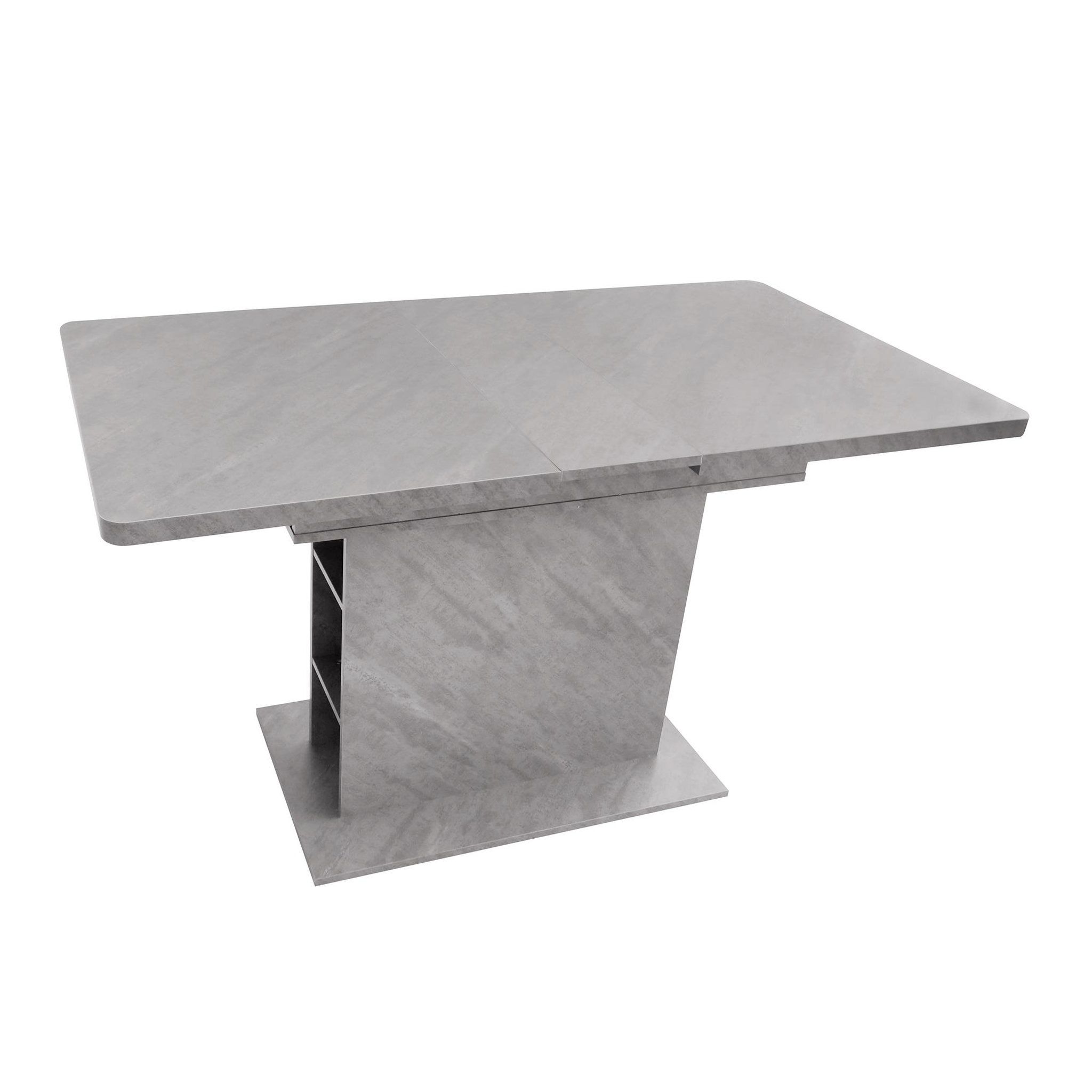 Voir la diapositive 6 : MERAX Table à Manger 110(130) X 70 X 75cm Extensible Avec Rangement