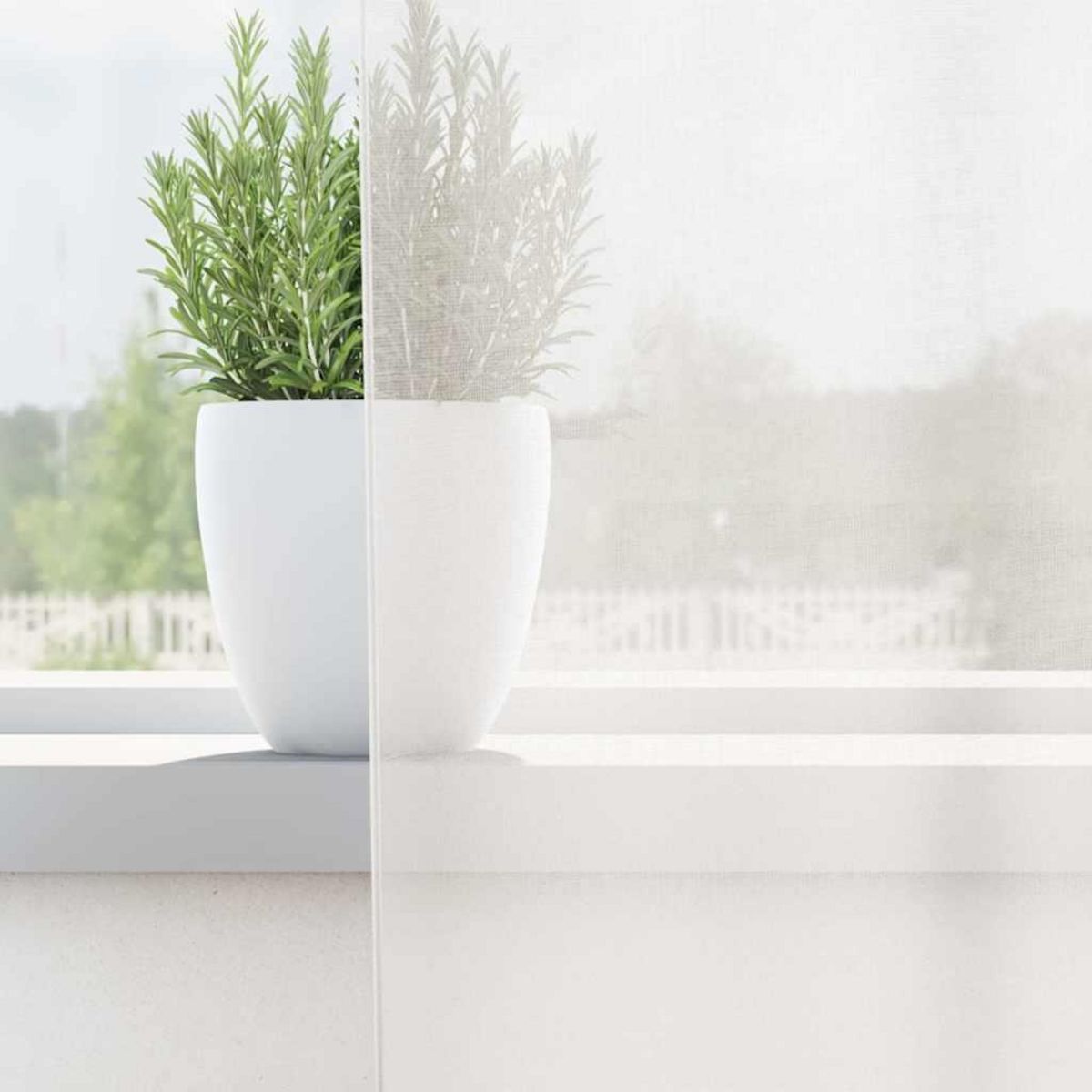 VIDAXL Rideaux en voile avec passe-tringles 2 pcs blanc