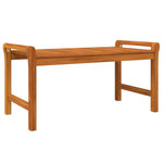 VIDAXL Table basse 100x50x50 cm Bois d'acacia massif