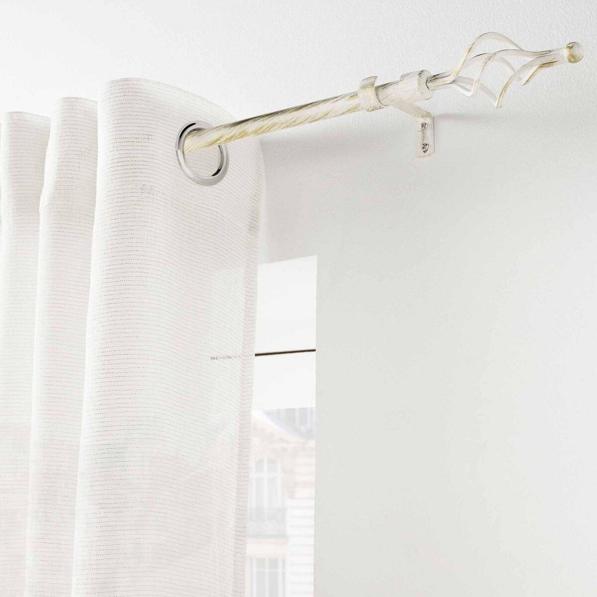 Douceur d'Intérieur Kit de tringle à rideaux extensible TWISTY