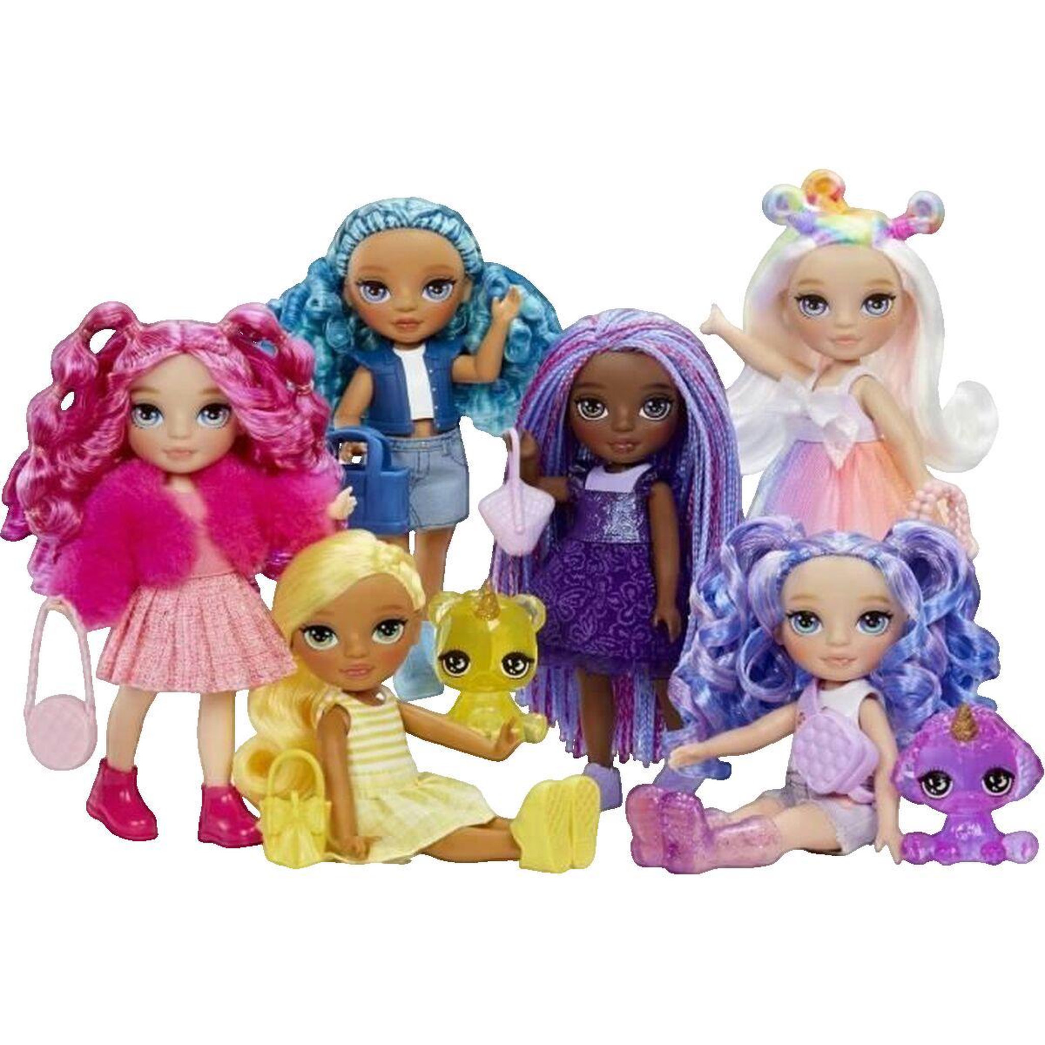 Voir la diapositive 2 : Rainbow Poupée Rainbow High Rainbow High Littles - Sapphire Bleu