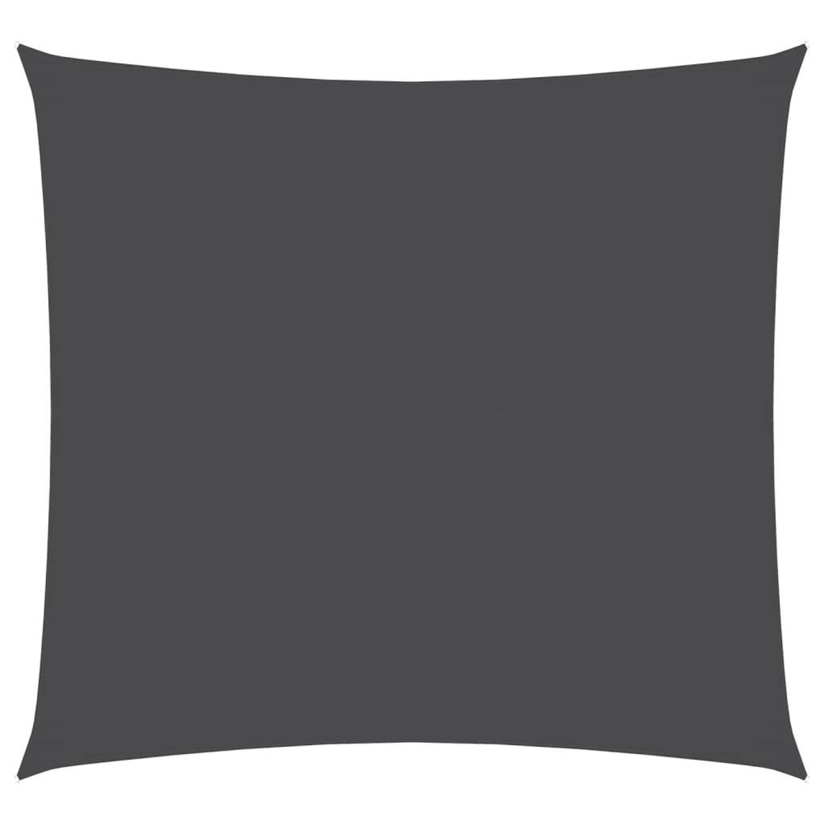 VIDAXL Parasol en tissu oxford carre 2x2 m anthracite