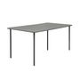 Voir la diapositive 1 : SWEEEK Table de jardin métal 6-8 places, Amelia 160x90xH72.5cm