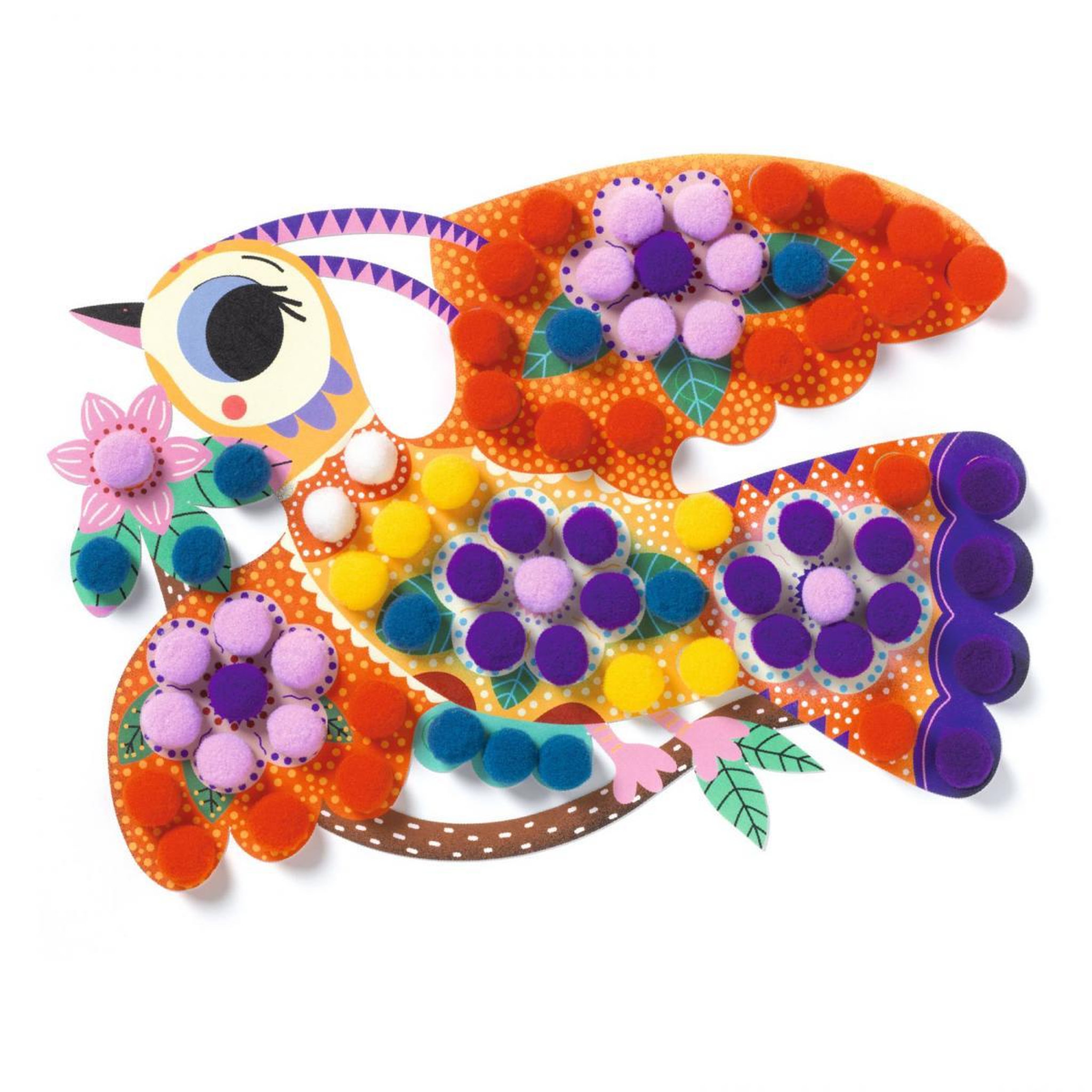Voir la diapositive 2 : Djeco Panaches activites de collage