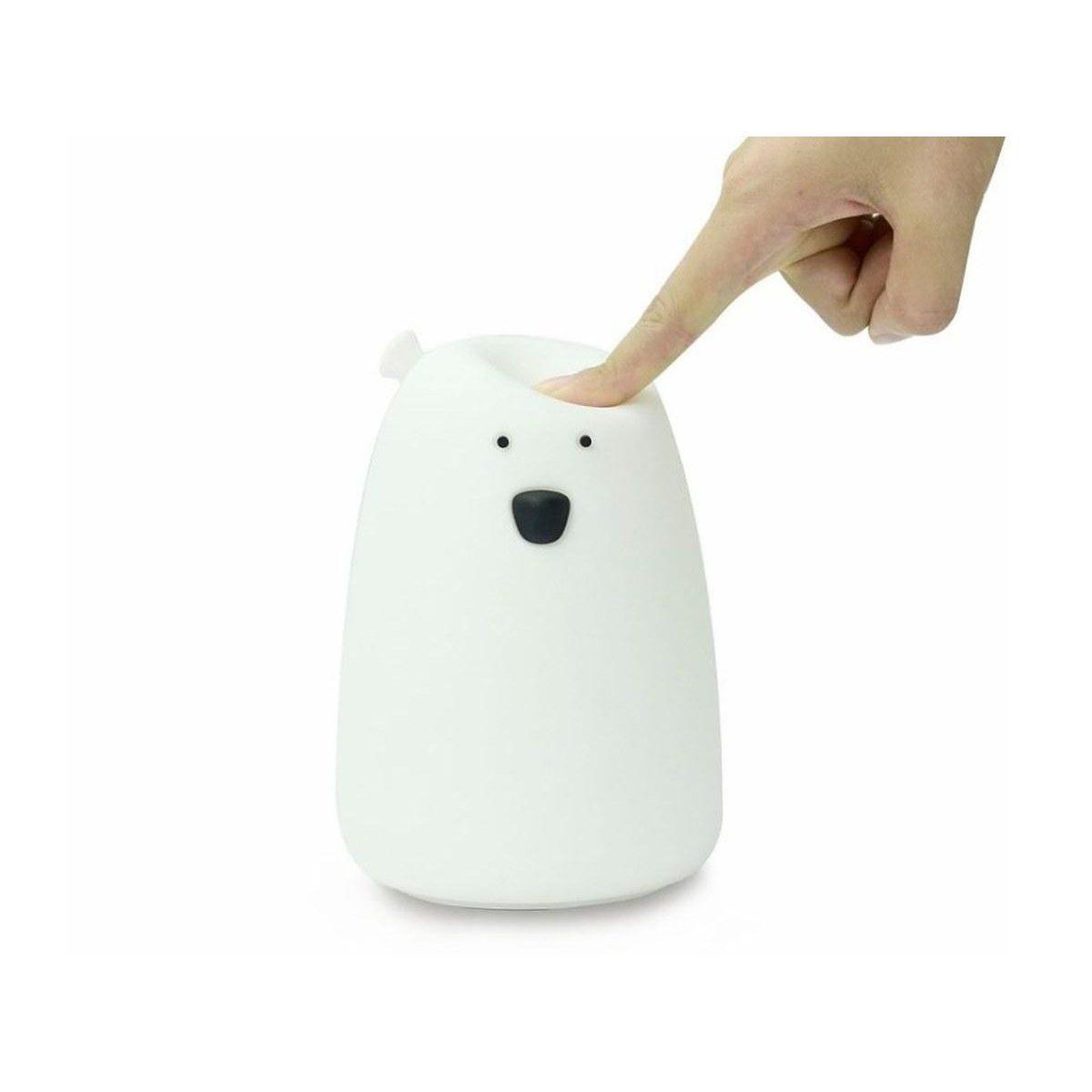 Voir la diapositive 2 : ELIS DESIGN Lampe Ourson en silicone avec télécommande