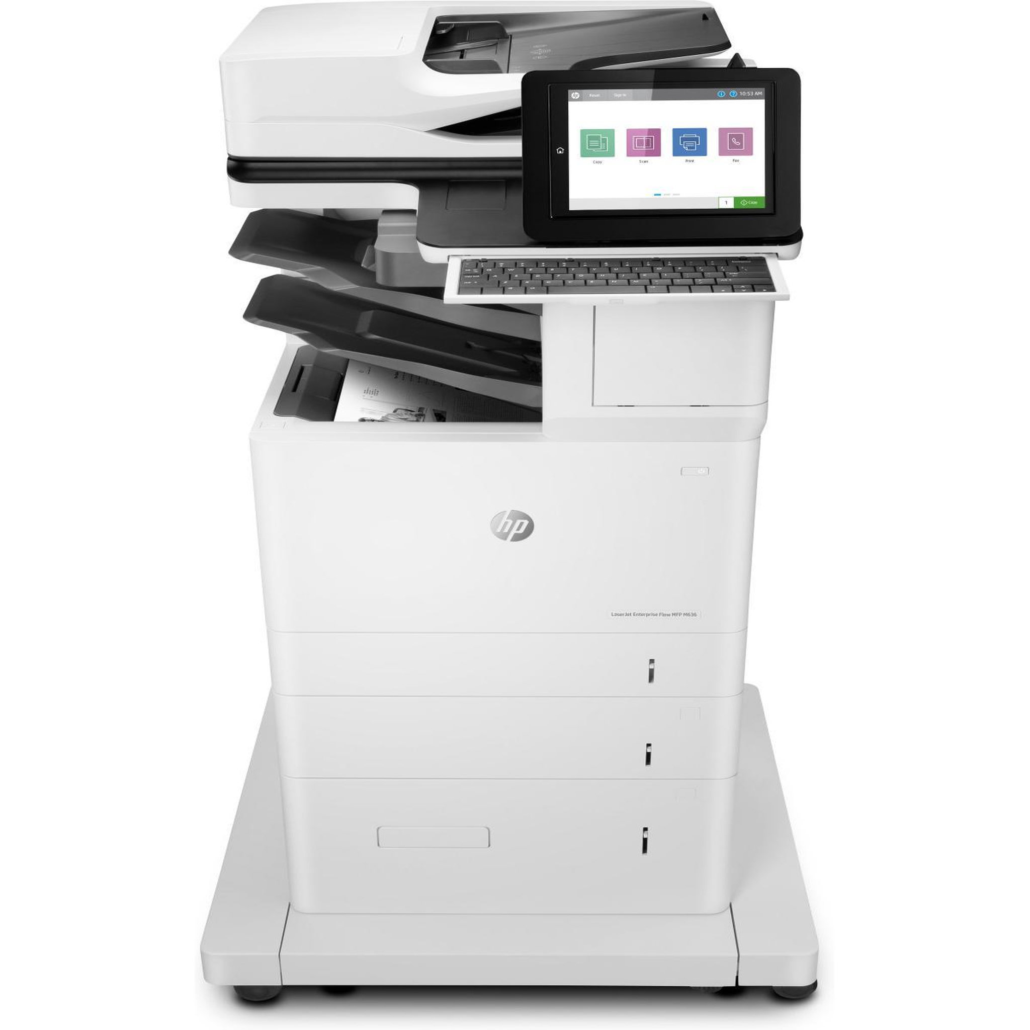 HP Imprimante multifonction HP 7PT01A LaserJet Enterprise Flow M636z Laser A4 1200 x 1200 Wi-Fi Efficacité énergétique Blanc