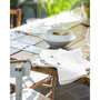 Voir la diapositive 2 : L EFFET PAPILLON Lot de 3 serviettes de table  Gaïa  40 x 40 cm  Gaze de Coton
