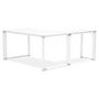 Voir la diapositive 6 : Paris Prix Bureau d'Angle en Bois Design  Hovik  170cm Blanc